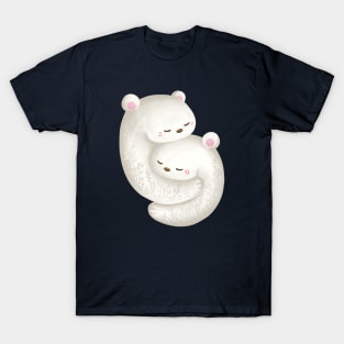 Bears Hugging Each Other T-Shirt